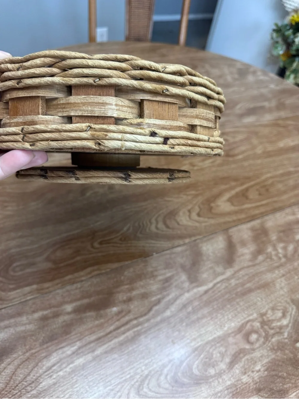 Woven Decorative Basket - Natural Brown